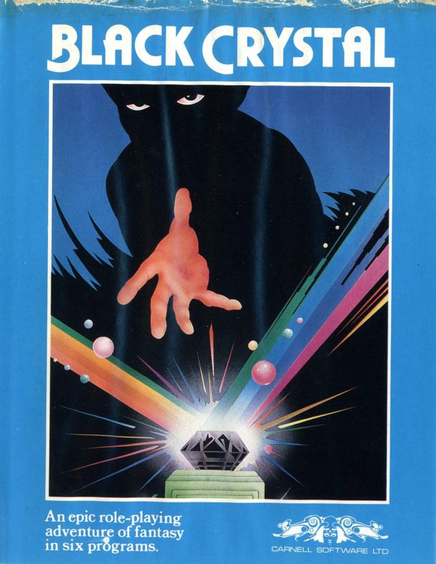 Black Crystal box art for Commodore 64